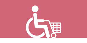 Logo del servizio Carrelli per disabili