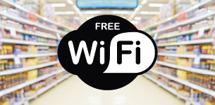 Logo del servizio Free Wi-Fi
