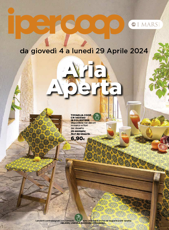 Copertina del volantino Catalogo Ipercoop Abruzzo dal 4/4 al 29/4